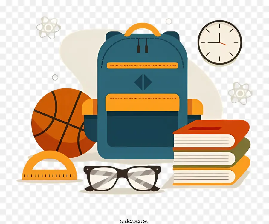 Fournitures Scolaires，De Basket Ball PNG