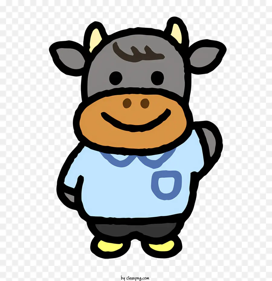 Vache De Dessin Animé，Vache PNG