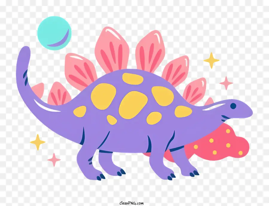 Dinosaure Mauve，Créature écailleuse PNG