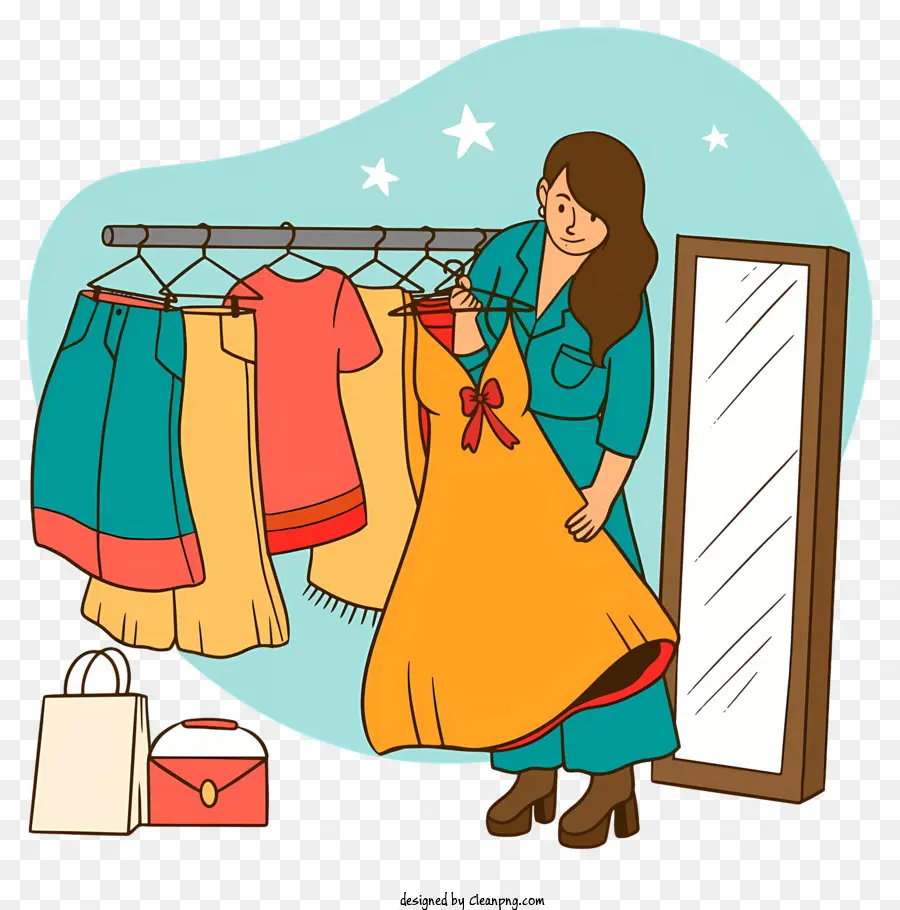 Vêtements Pour Femmes，Faire Du Shopping PNG