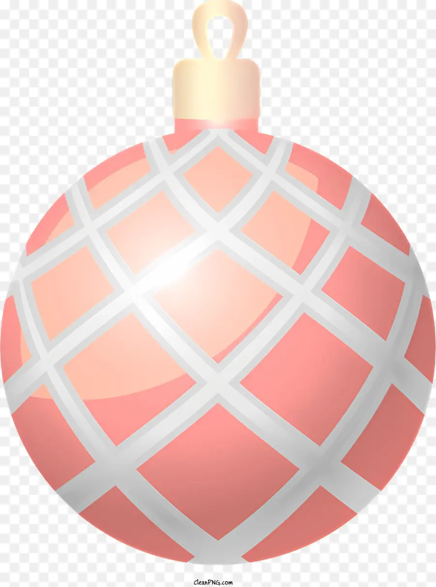 Ornement Rose，Décoration De Noël PNG