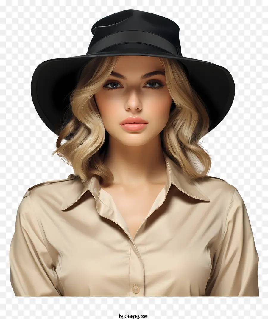 Femme，Chapeau PNG