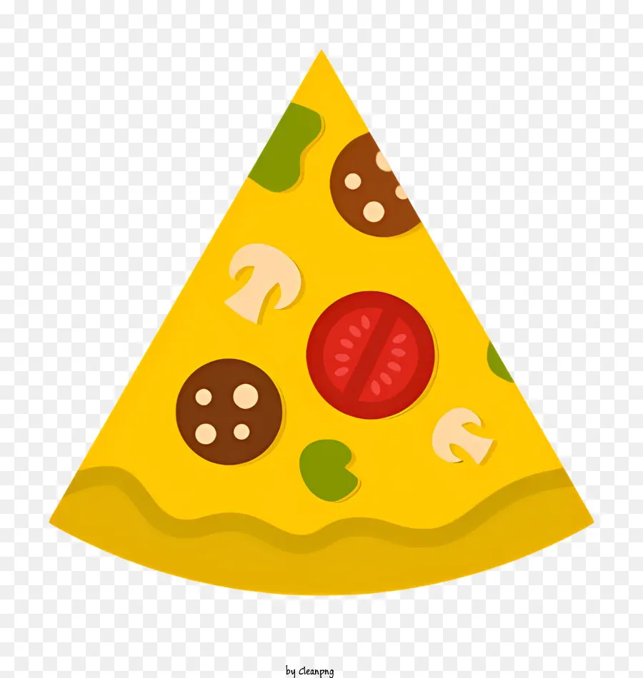 Tranche De Pizza，Nourriture PNG