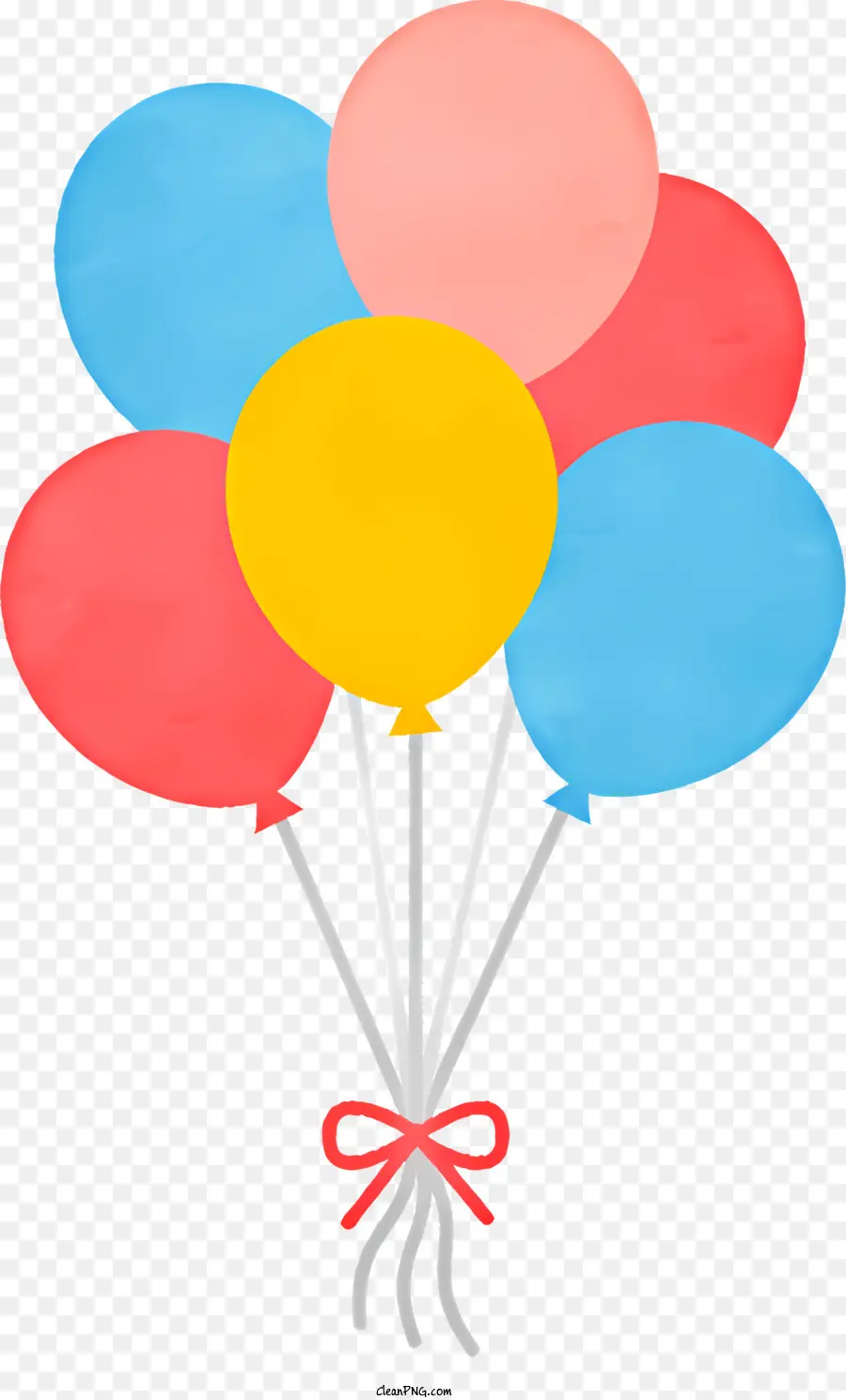 Ballons，Rose PNG