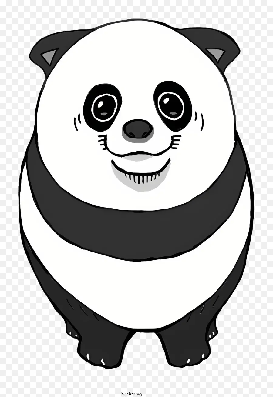 Ours De Panda，Souriant Panda PNG