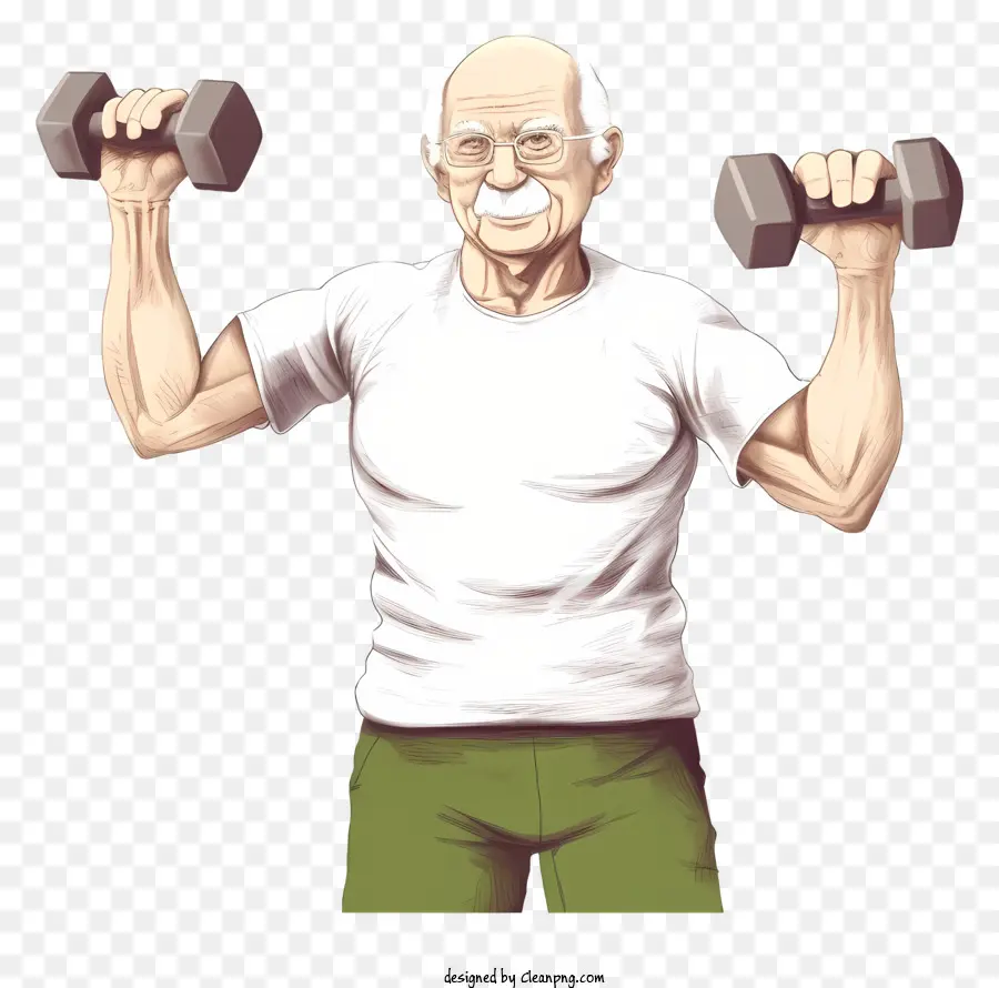 Exercice，Homme âgé PNG