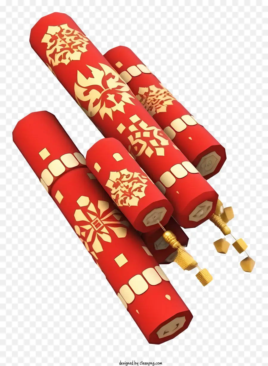 Crackers Rouges，Crackers Cylindriques PNG