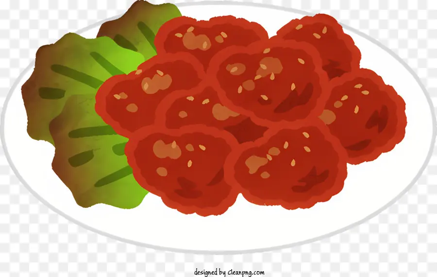 Assiette Blanche，Boulettes De Viande PNG