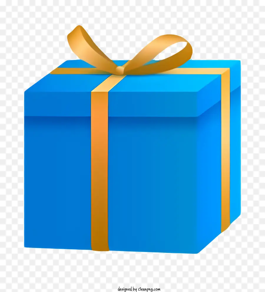 Coffret Bleu，Cadeau PNG