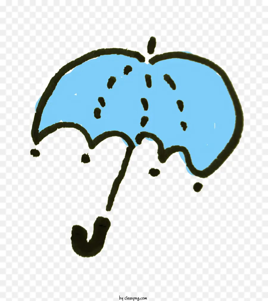 Parapluie Bleu，Parapluie PNG