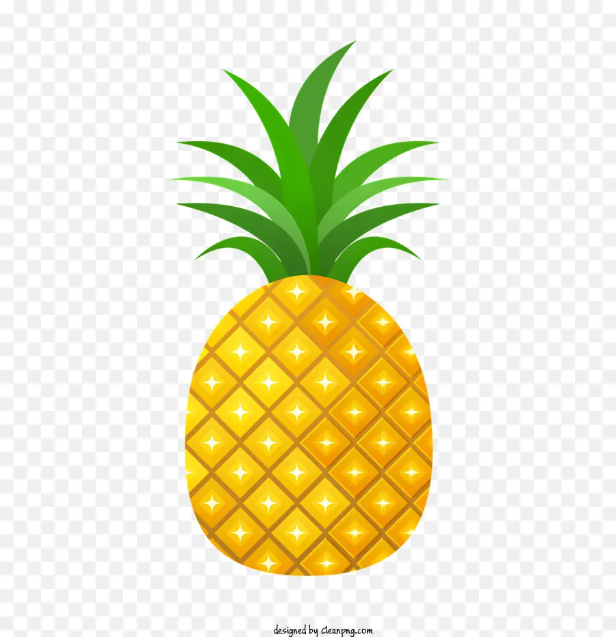 L'ananas，Fruit Comestible PNG