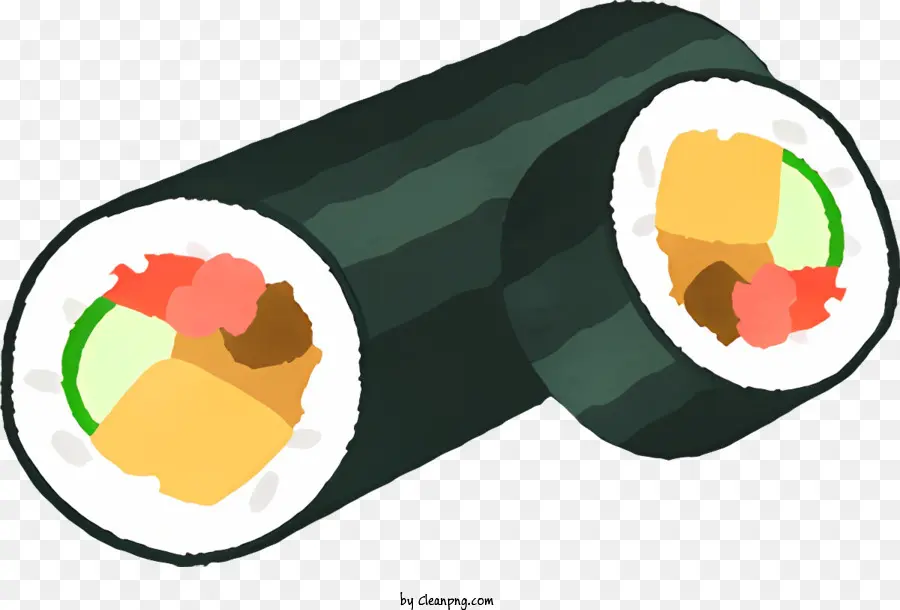 Rouleau De Sushi，Les Algues Roll PNG
