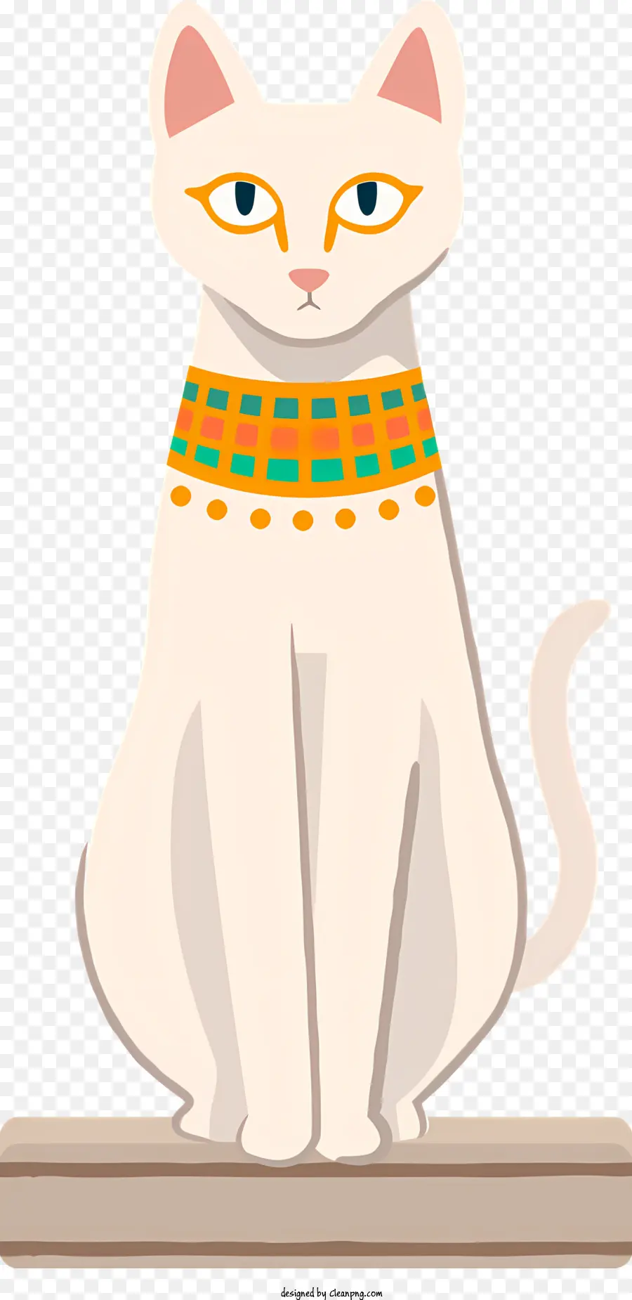 Chat Blanc，Collier PNG