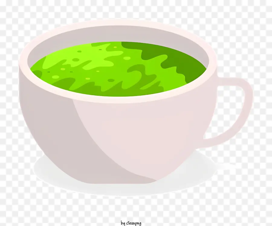 Thé Vert，Tasse PNG