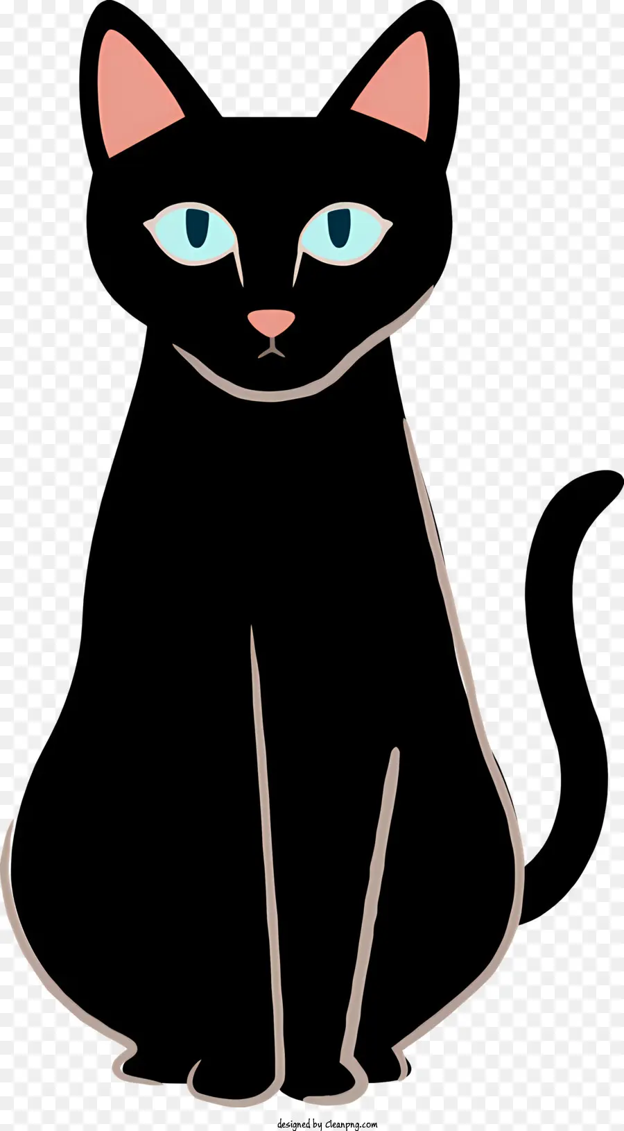 Chat Noir，égyptien PNG