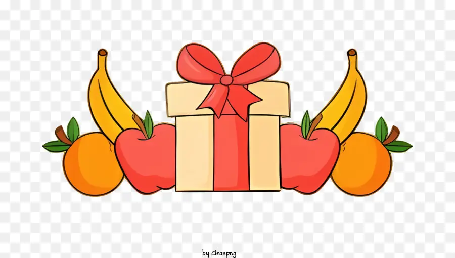 Coffret Cadeau，Fruits PNG