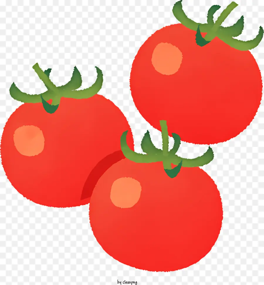 Dessin Animé Tomates，Tomate Illustration PNG