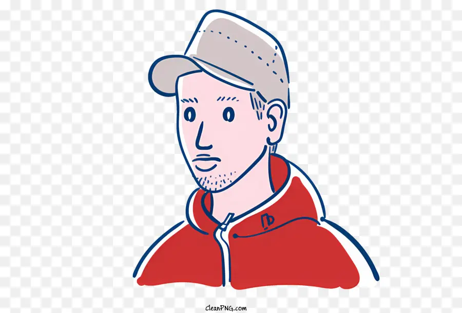 L'homme，Rouge à Capuche PNG