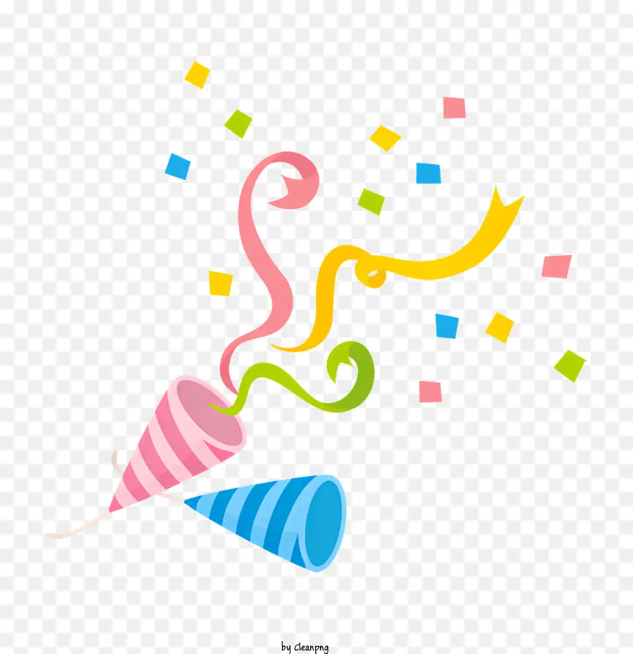 Célébration De L'anniversaire，Confettis PNG