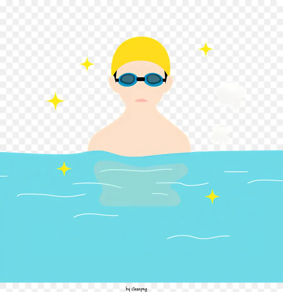 Lunettes De Natation，Natation Sous Marine PNG