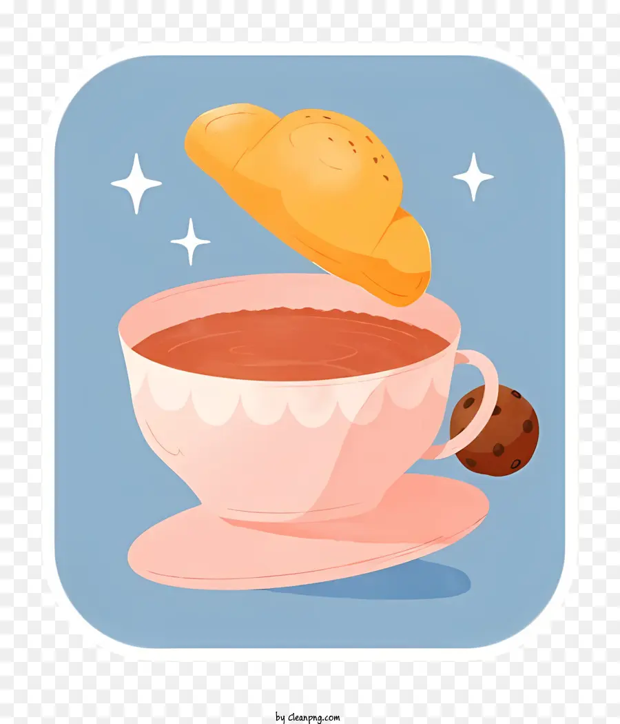 Tasse De Thé，La Pâtisserie PNG