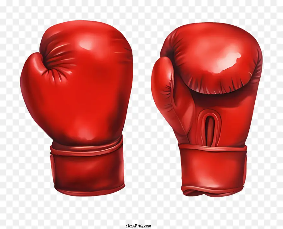 Gants De Boxe，Gants De Boxe Rouges PNG