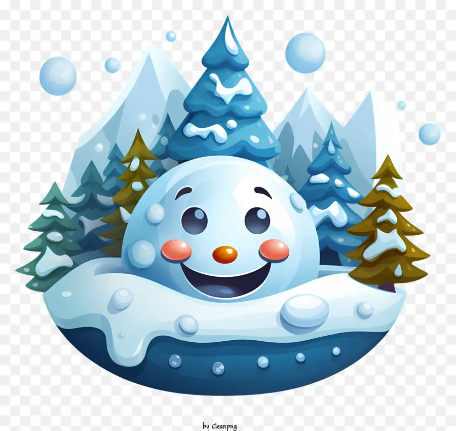 Bonhomme De Neige，Arbres PNG