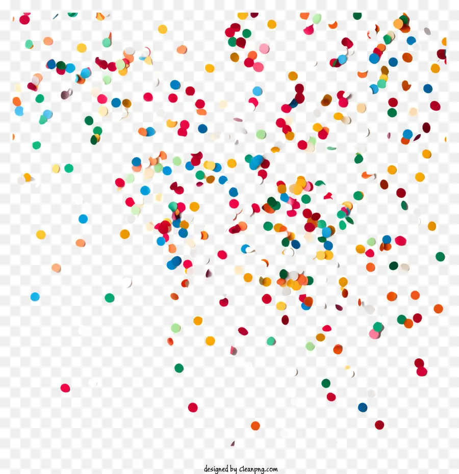 Confettis，Coloré PNG