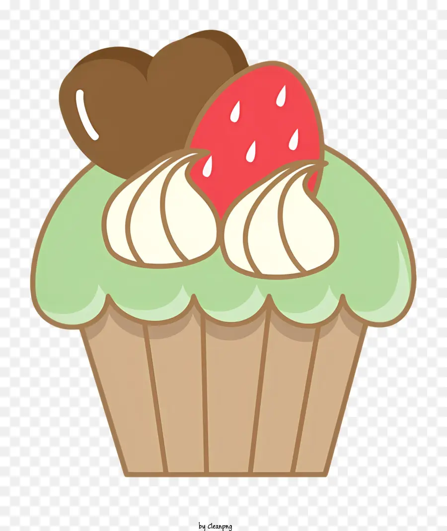 Dessin Animé，Cupcake PNG