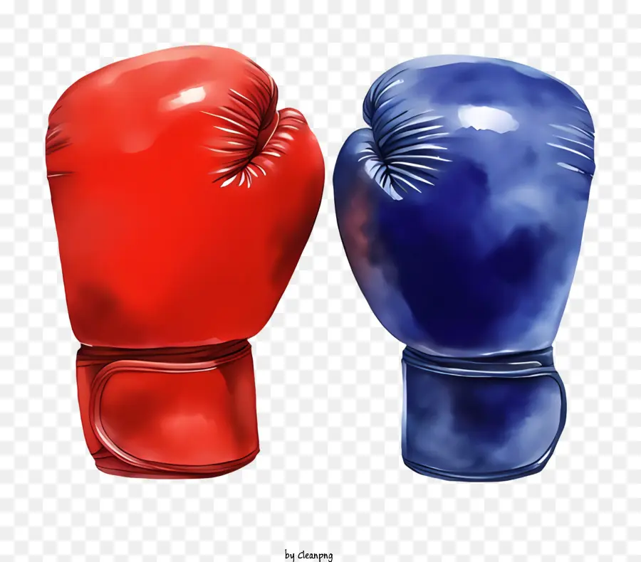 Gants De Boxe，Rouge PNG