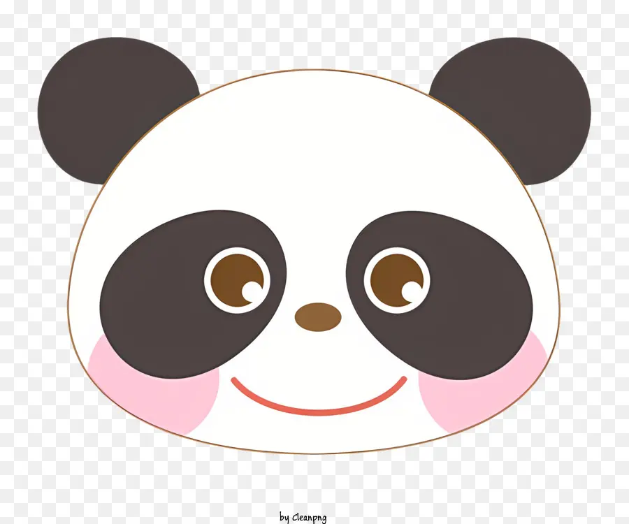 Ours Panda，Visage De Panda PNG