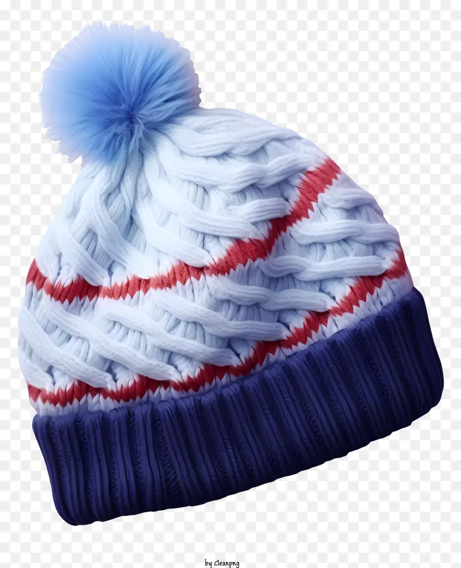 Bonnet Tricoté，Bonnet En Tricot Bleu PNG