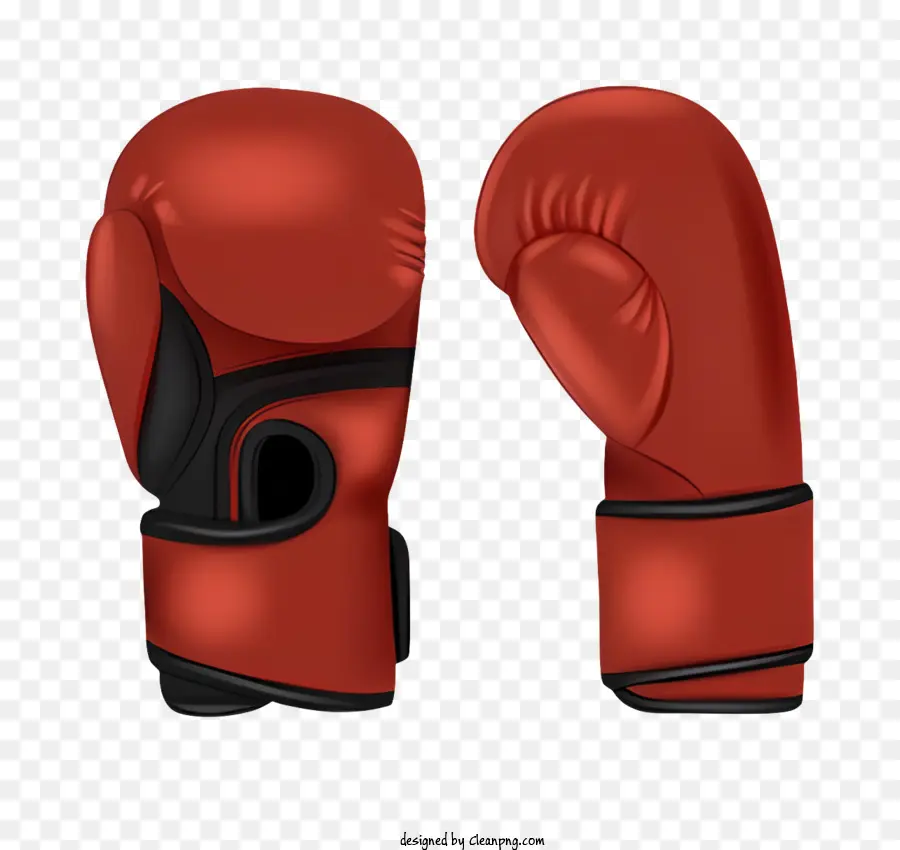 Gants De Boxe Rouges，Boxe PNG