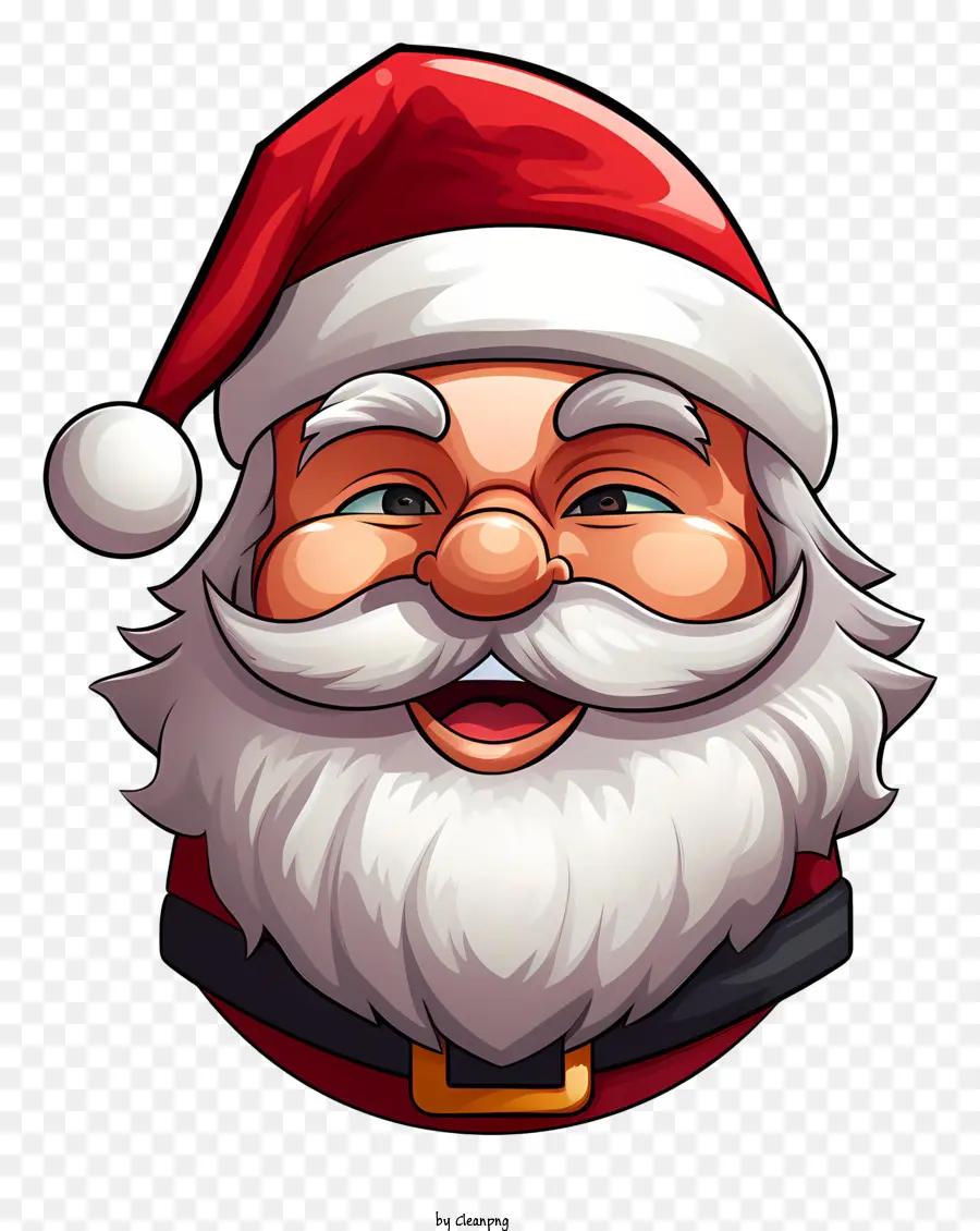Le Père Noël，Sourire Amical PNG