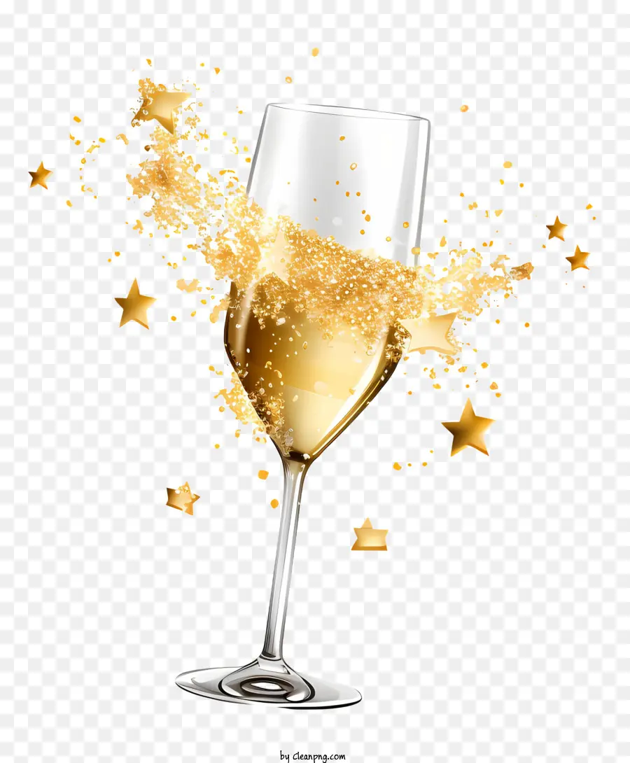 Champagne，Mousse D'or PNG