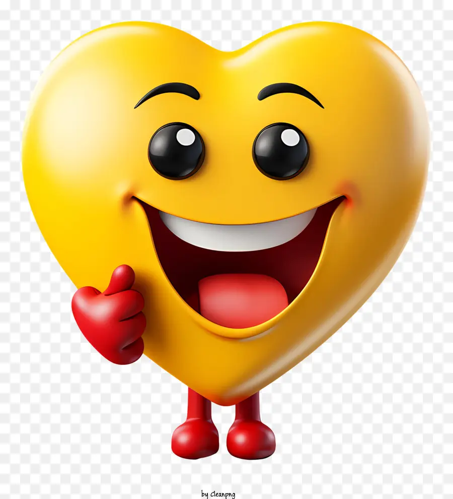 Émoji，Emoji Coeur PNG