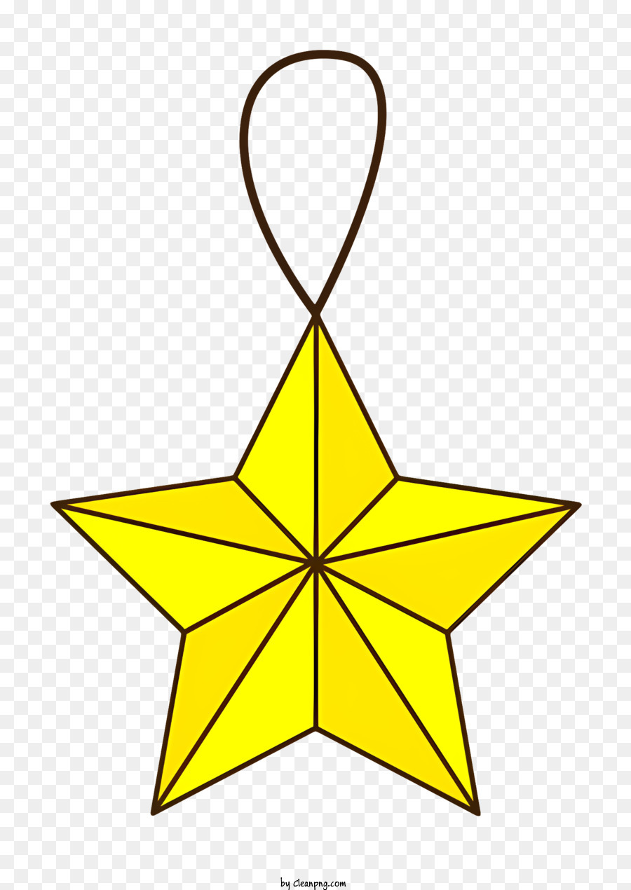 La Pendaison De Star En Forme Détoile Bords PNG La Pendaison De