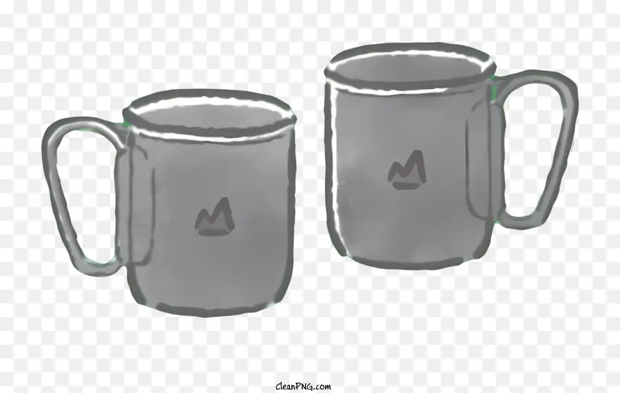 Dessin Animé，Mug En Verre PNG