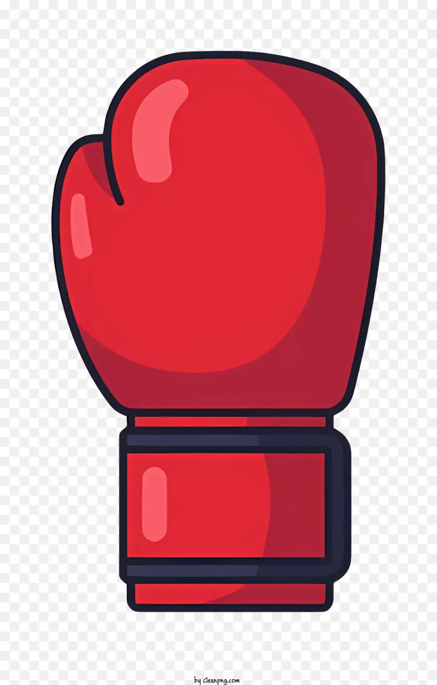 Dessin Animé De Gants De Boxe，Gant De Boxe Rouge PNG