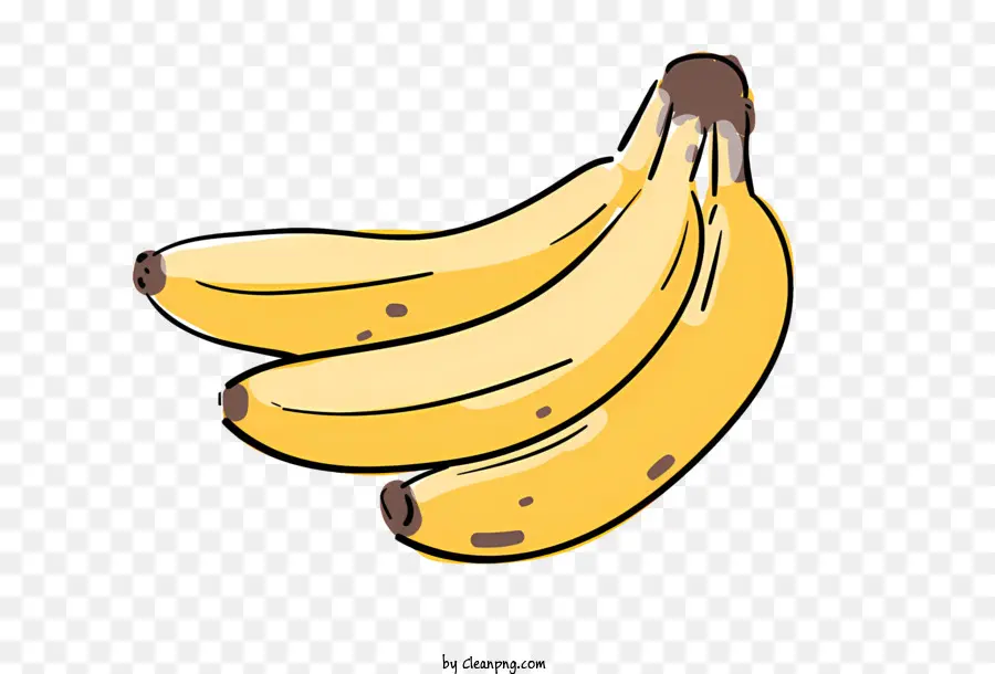 Dessin Animé，Banane PNG