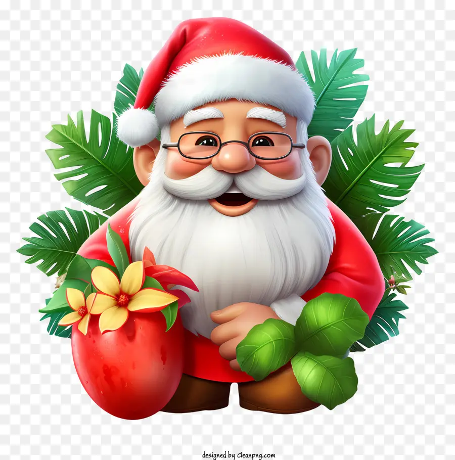 Éléments De Noël，Le Père Noël PNG