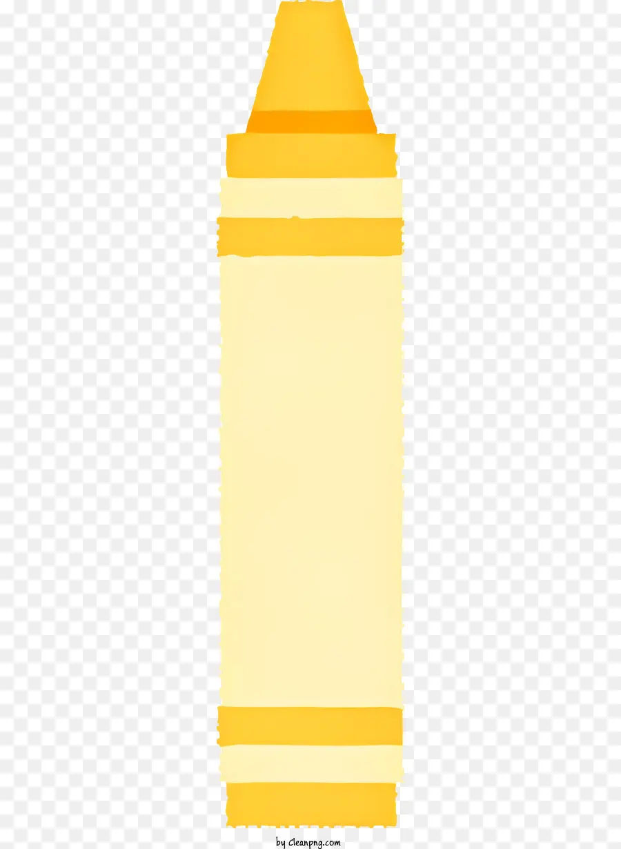 Dessin Animé，Crayon Jaune PNG