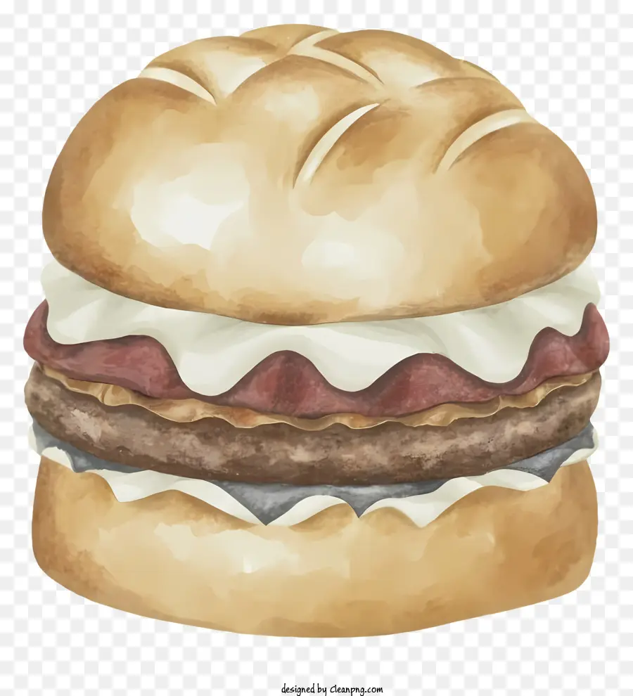Dessin Animé，Hamburger PNG