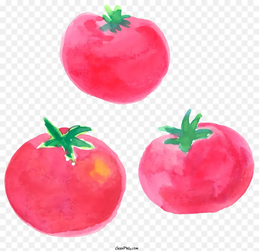 Dessin Animé，Tomates Rouges PNG