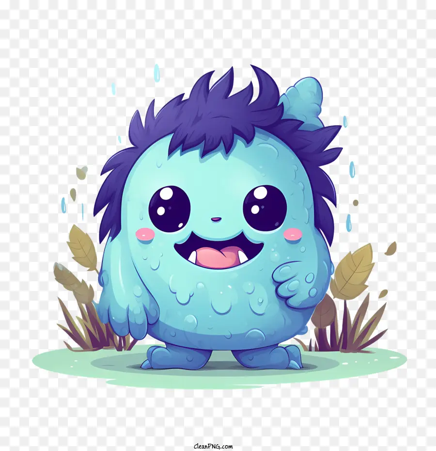 Monstre De Dessin Animé，Monstre Mignon PNG