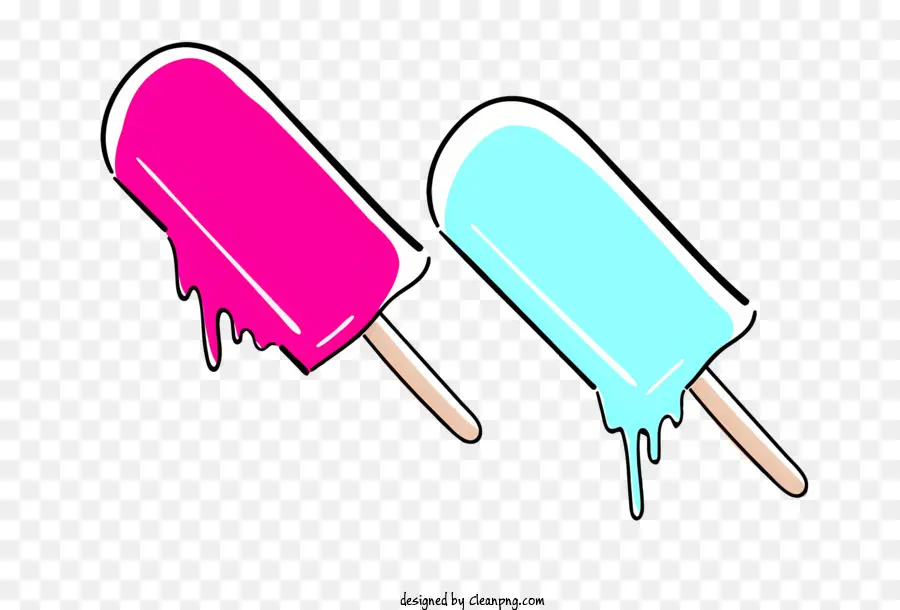 Dessin Animé，Glaces Glacées PNG