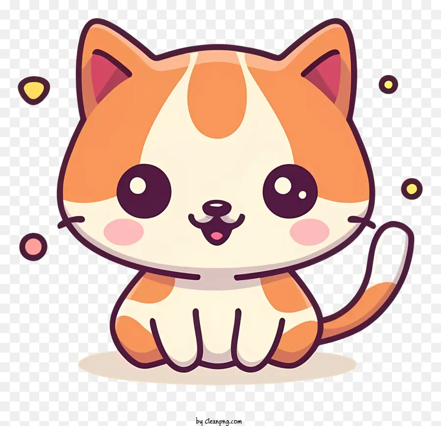 Dessin Animé，Chat Mignon PNG