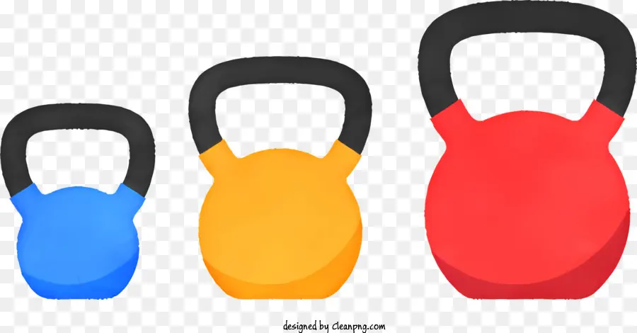 Dessin Animé，Kettlebells PNG