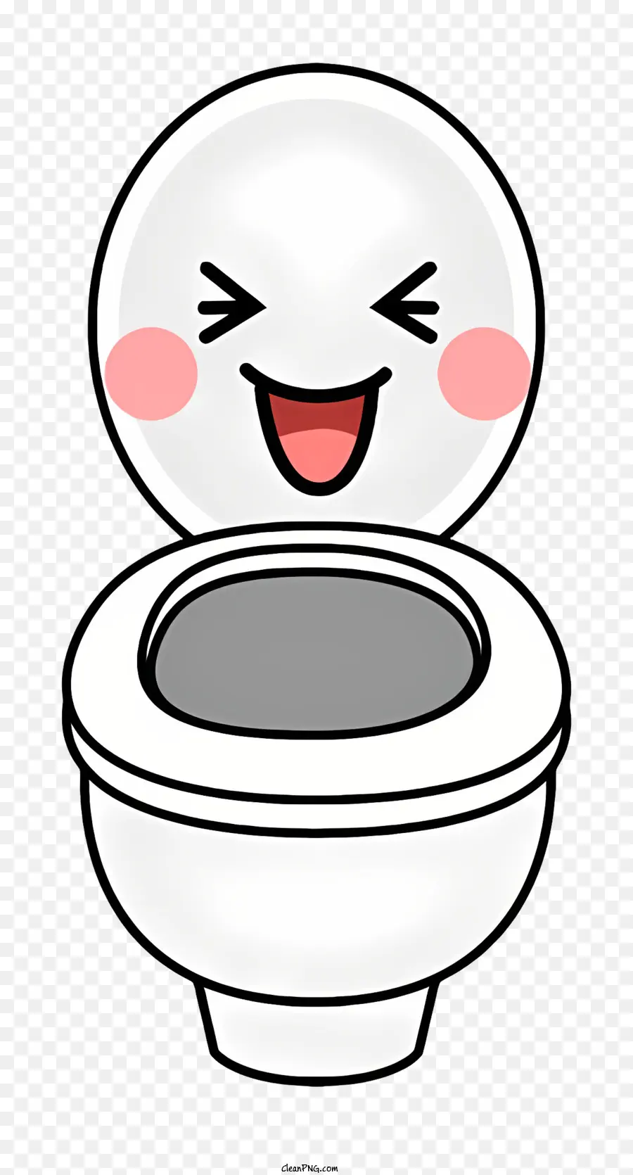 Dessin Animé，Toilettes PNG