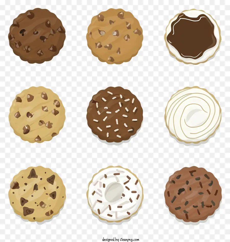 Dessin Animé，Cookies PNG